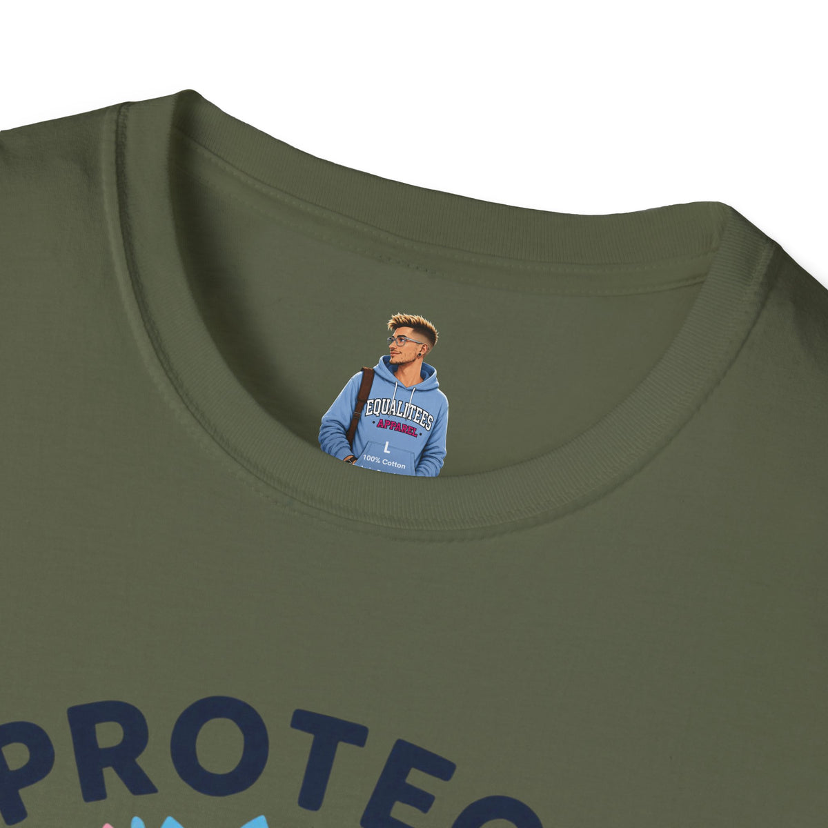 Protect Trans Kids Pride Tree Las Vegas T-Shirt