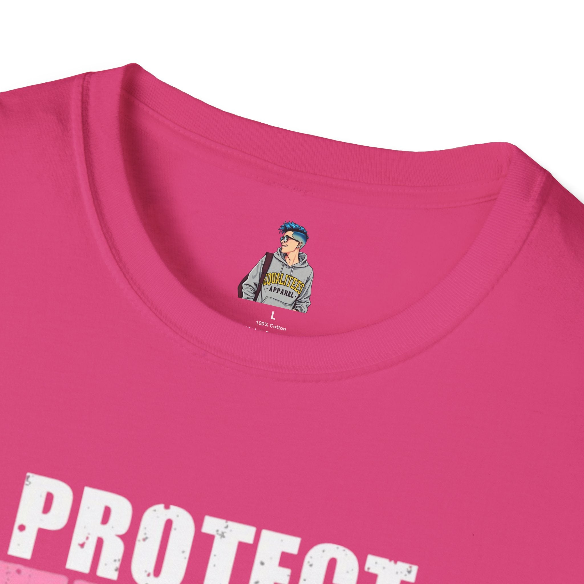 Unisex Softstyle T-Shirt - PROTECT TRANS KIDS