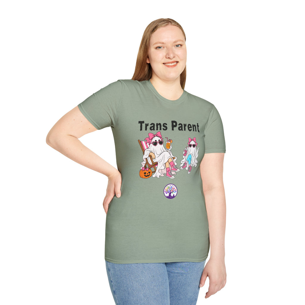Trans Parent 1 Halloween Pride Tree Las Vegas T-Shirt
