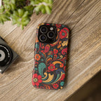 Floral Paisley Tough Case for iPhone — Vibrant Protective Phone Cover