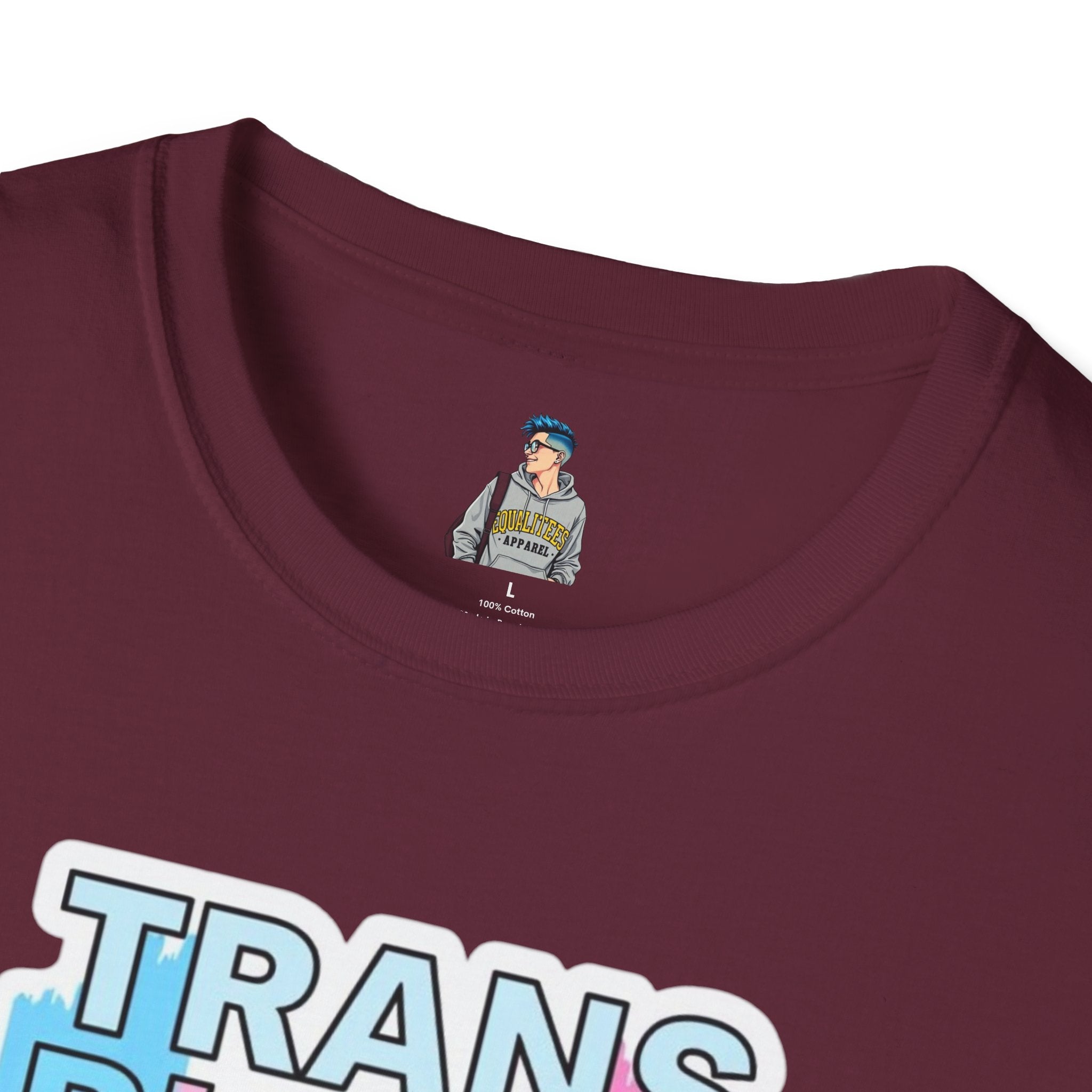 Trans Rights Unisex Softstyle T-Shirt - Support Equality & Trans Rights