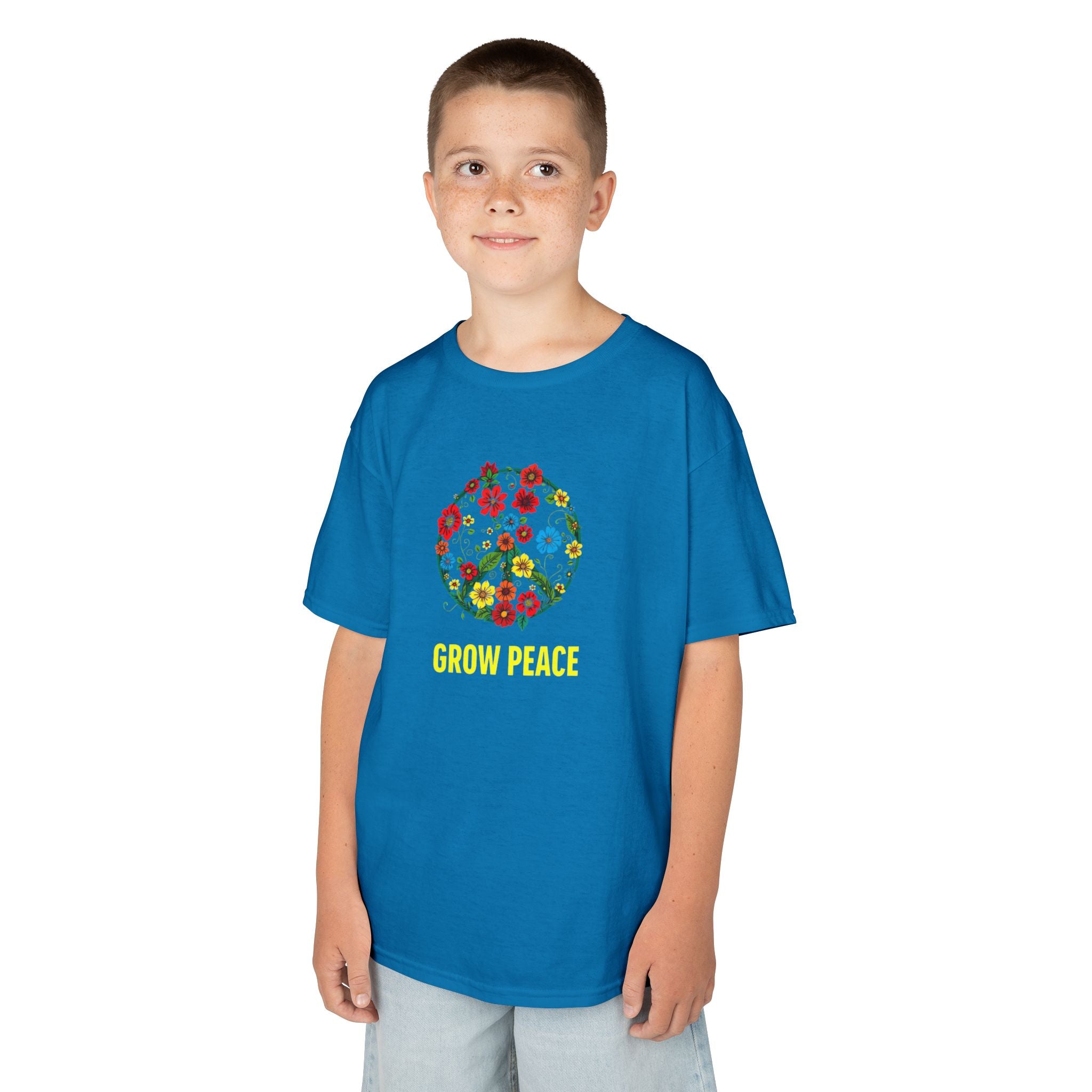 GROW PEACE Kids Heavy Cotton™ Tee