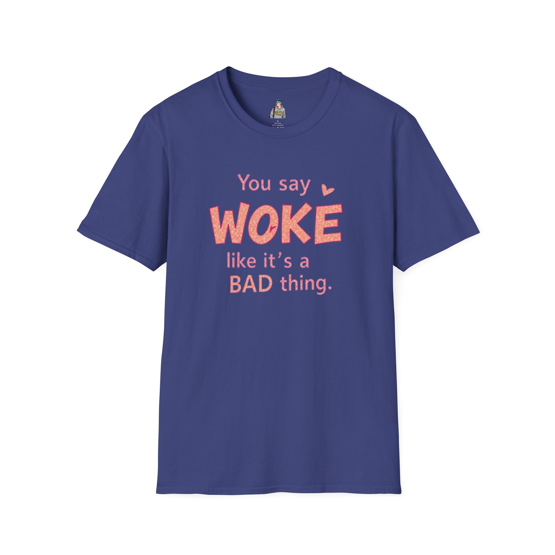 Woke is Empathy Unisex Softstyle T-Shirt - Bold Statement Tee for Everyday Activists