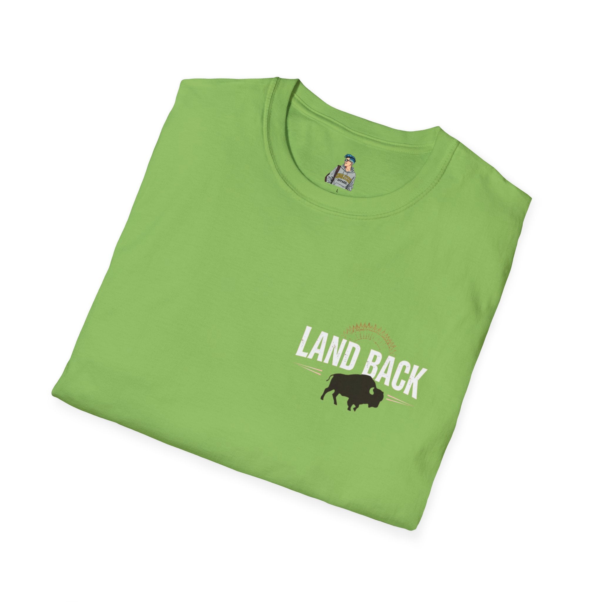 'Land Back' Unisex Softstyle T-shirt