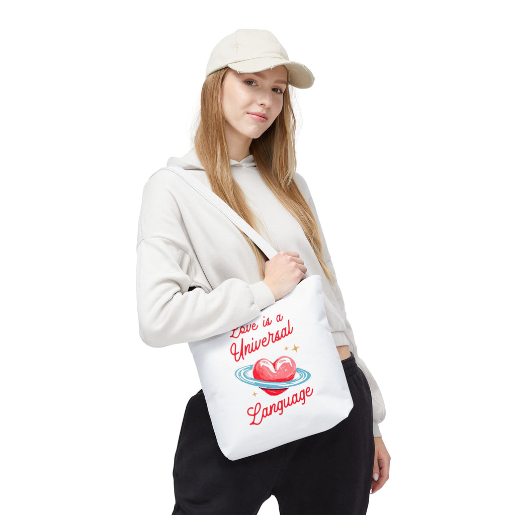 Love is a Universal Language Design - Tote Bag
