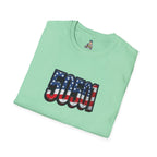 Patriotic Unisex T-Shirt - 50501 We The People Rise - American Flag Design