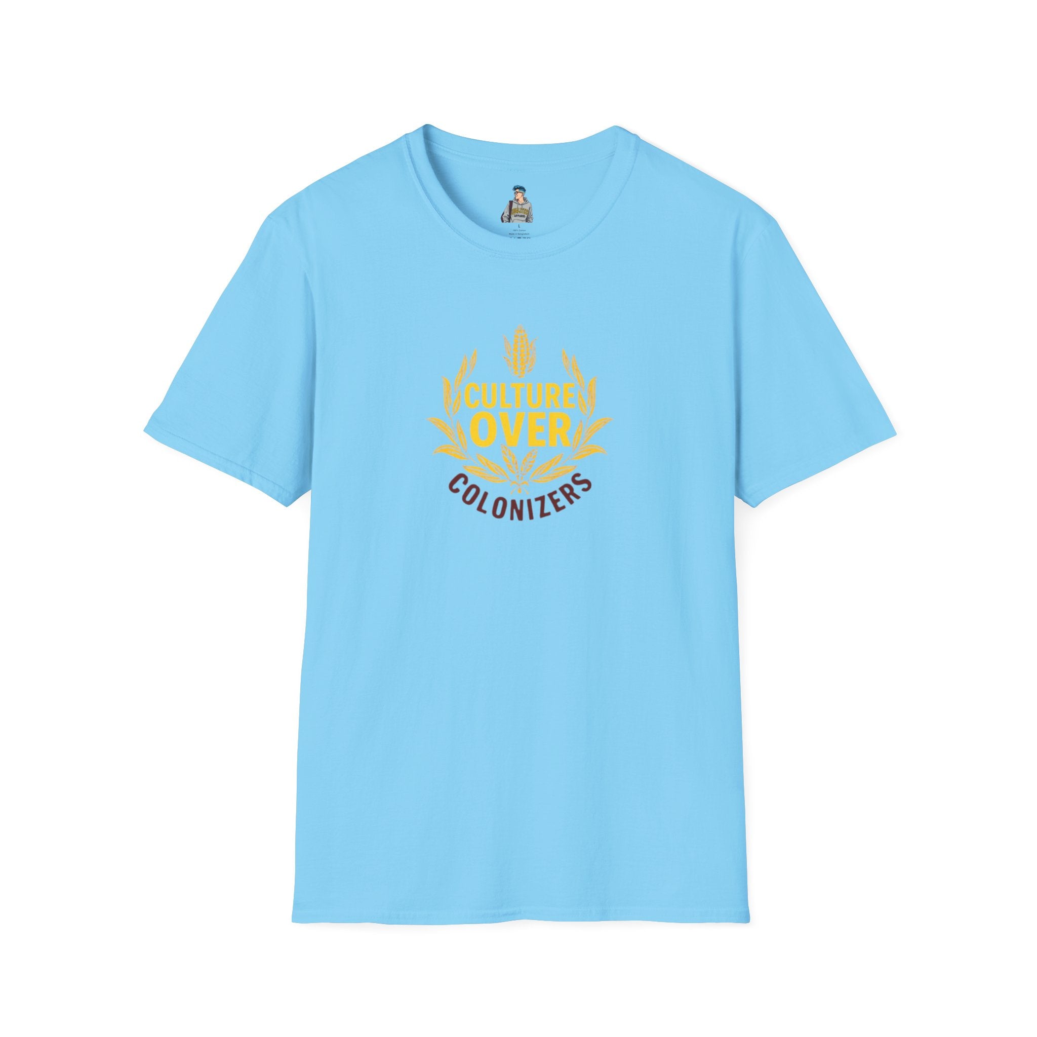 'Culture Over Colonizers' Unisex Softstyle T-shirt