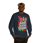 Educate, Advocate, Celebrate Unisex Crew Neck Sweatshirt - Empowerment Apparel