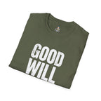 Good Will Win Unisex Softstyle T-Shirt - Inspirational Apparel for Positivity and Support