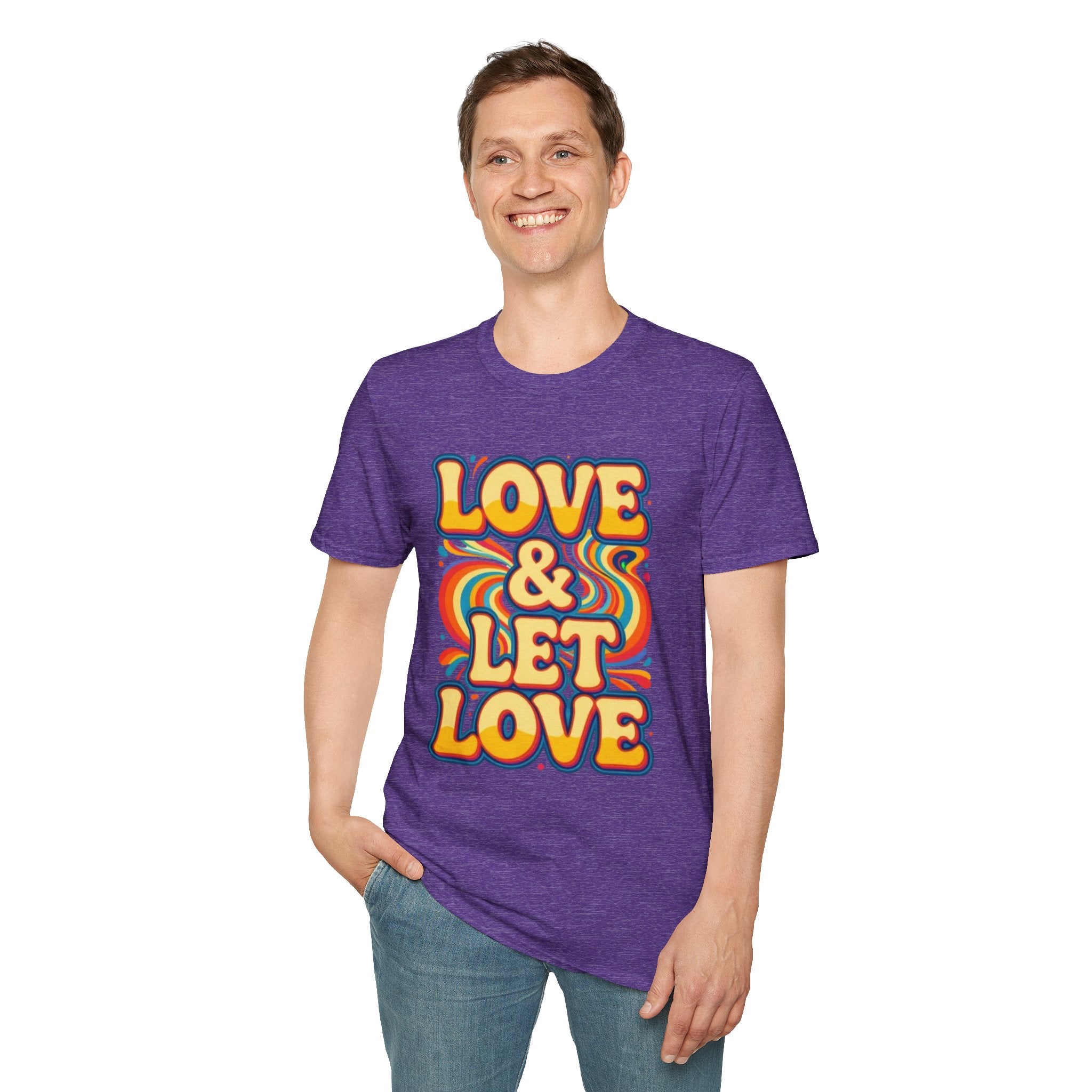 Love & Let Love Retro T-Shirt