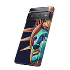 Statue of Liberty Neon Glowing Art Tough Case for Android & iPhone