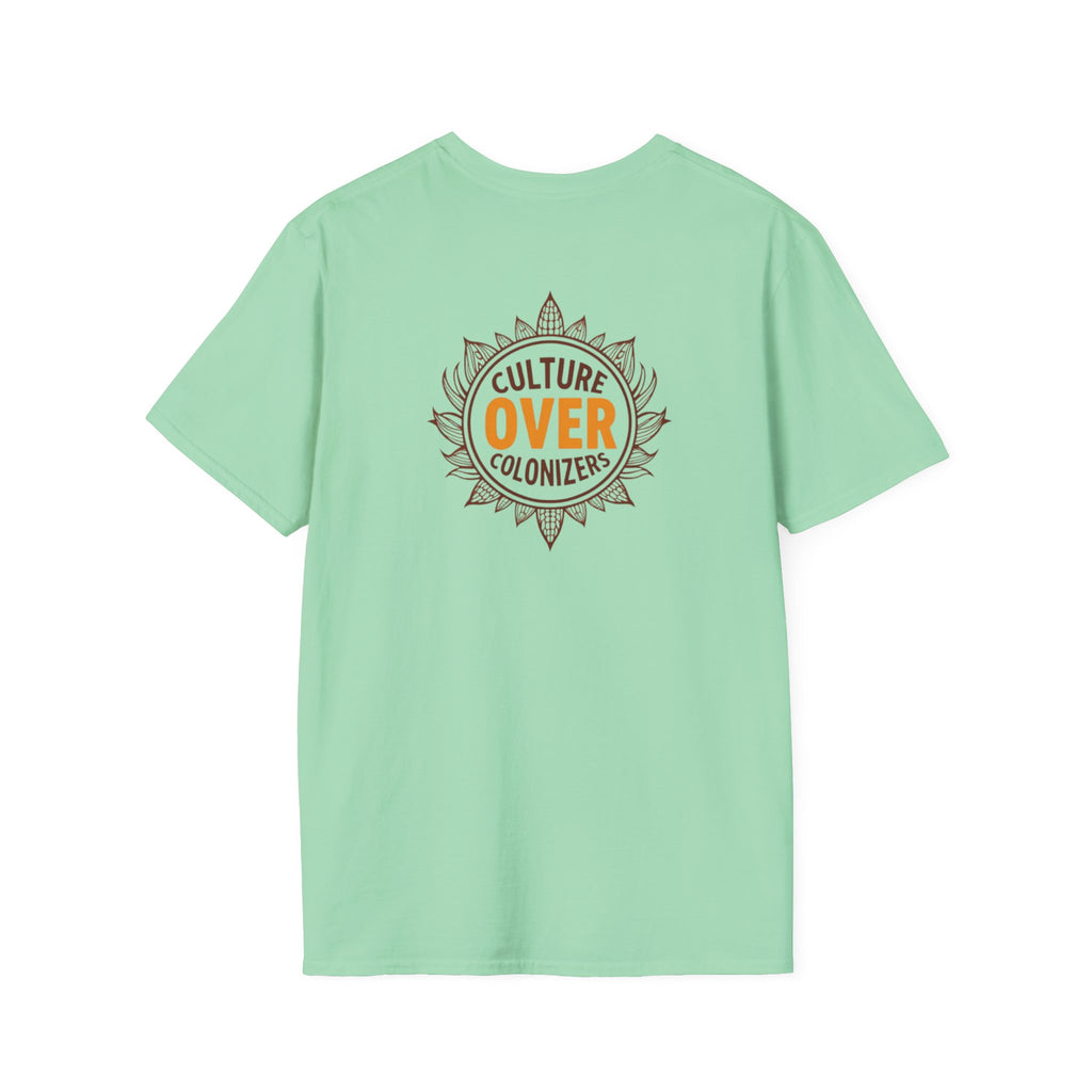 Culture Over Colonizers Unisex Softstyle T-Shirt