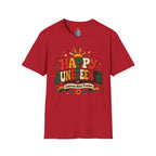 Juneteenth T-Shirt - "Happy Juneteenth" Retro Celebration Tee