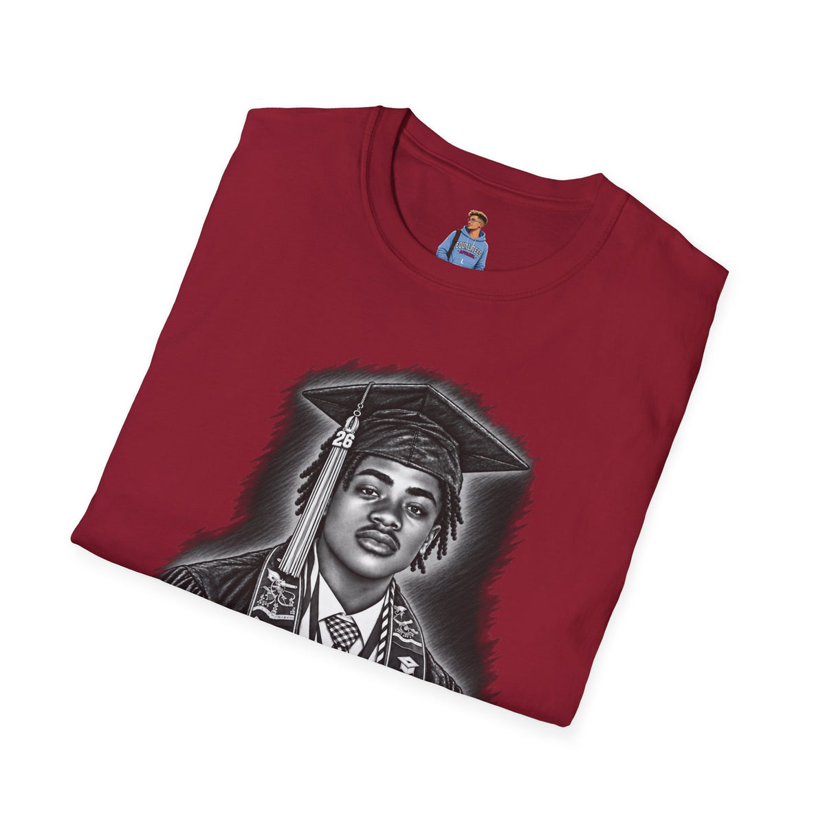 Portrait Front and Back - In Memory of Pierre Damas Bel T-Shirt