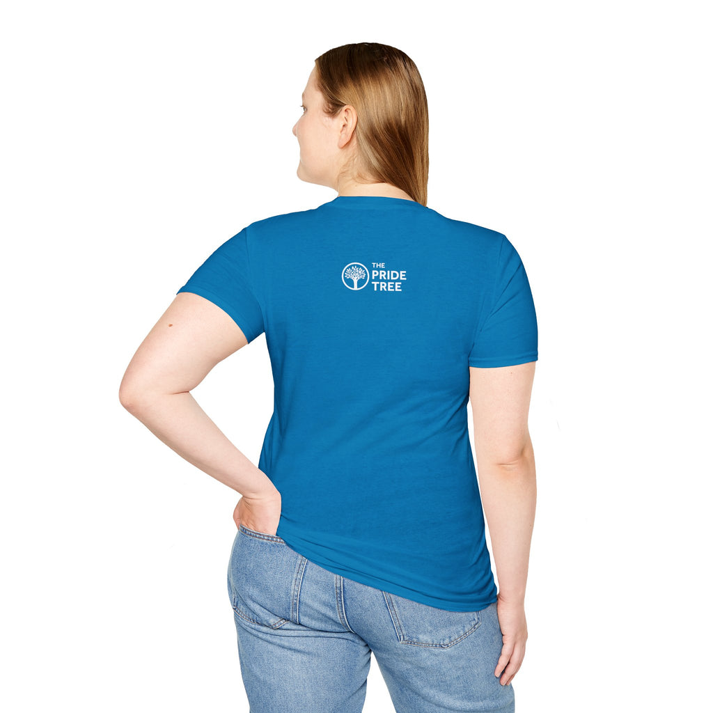 Being Gay Is Like Glitter Pride Tree Las Vegas T-Shirt