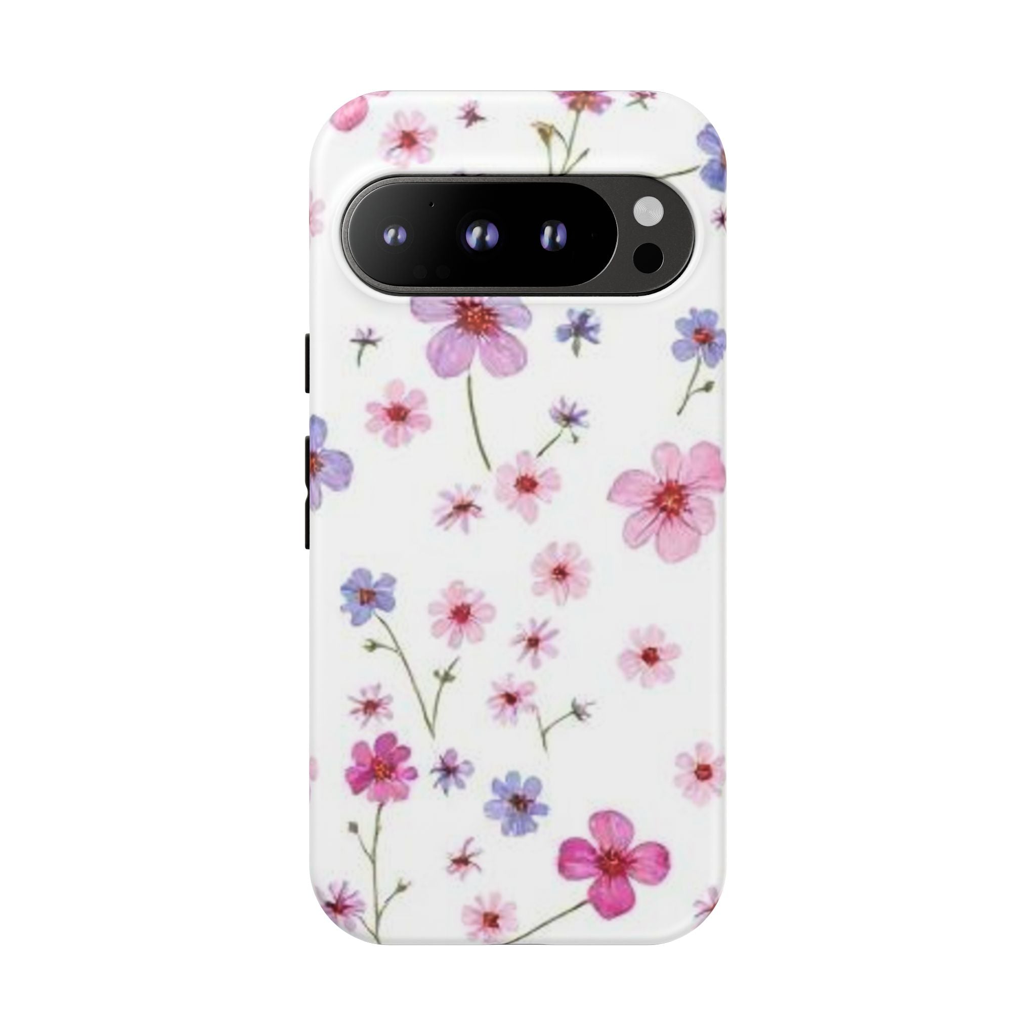 Pink Wildflower Tough Case for Android