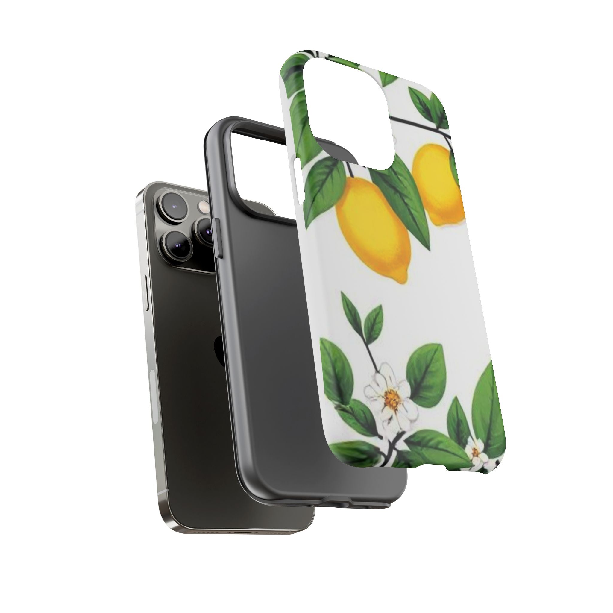 Lemon Blossom Tough Phone Case for iPhone