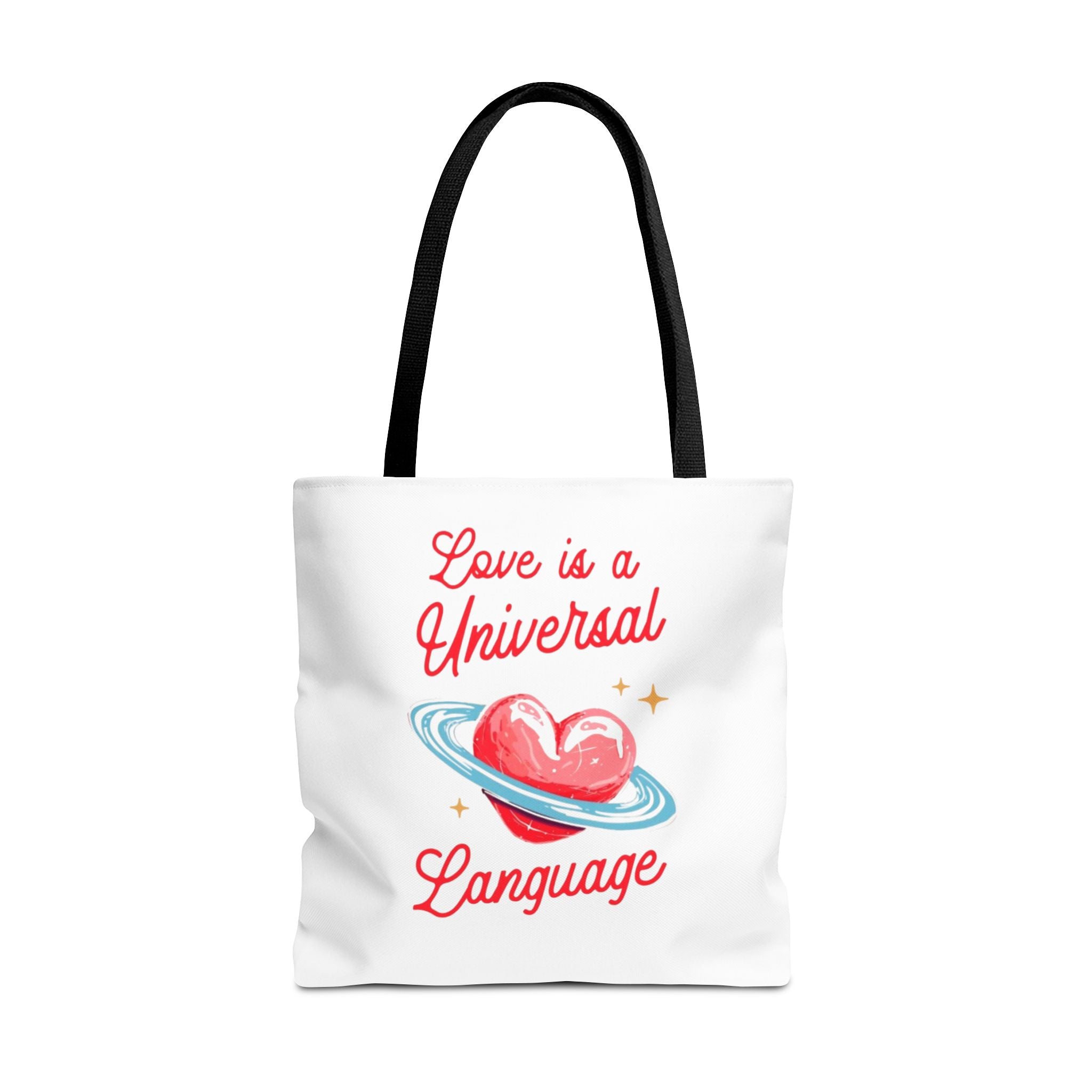 Love is a Universal Language Design - Tote Bag