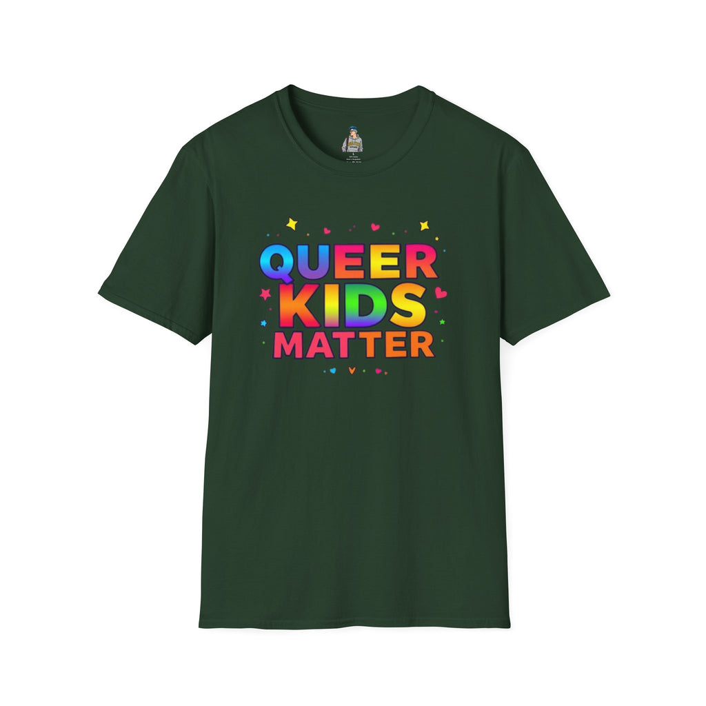 Colorful Queer Kids Matter Pride T-Shirt