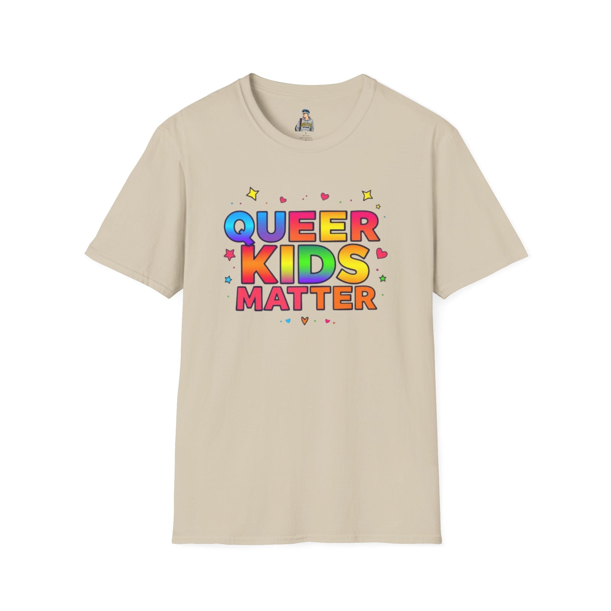 Colorful Queer Kids Matter Pride T-Shirt