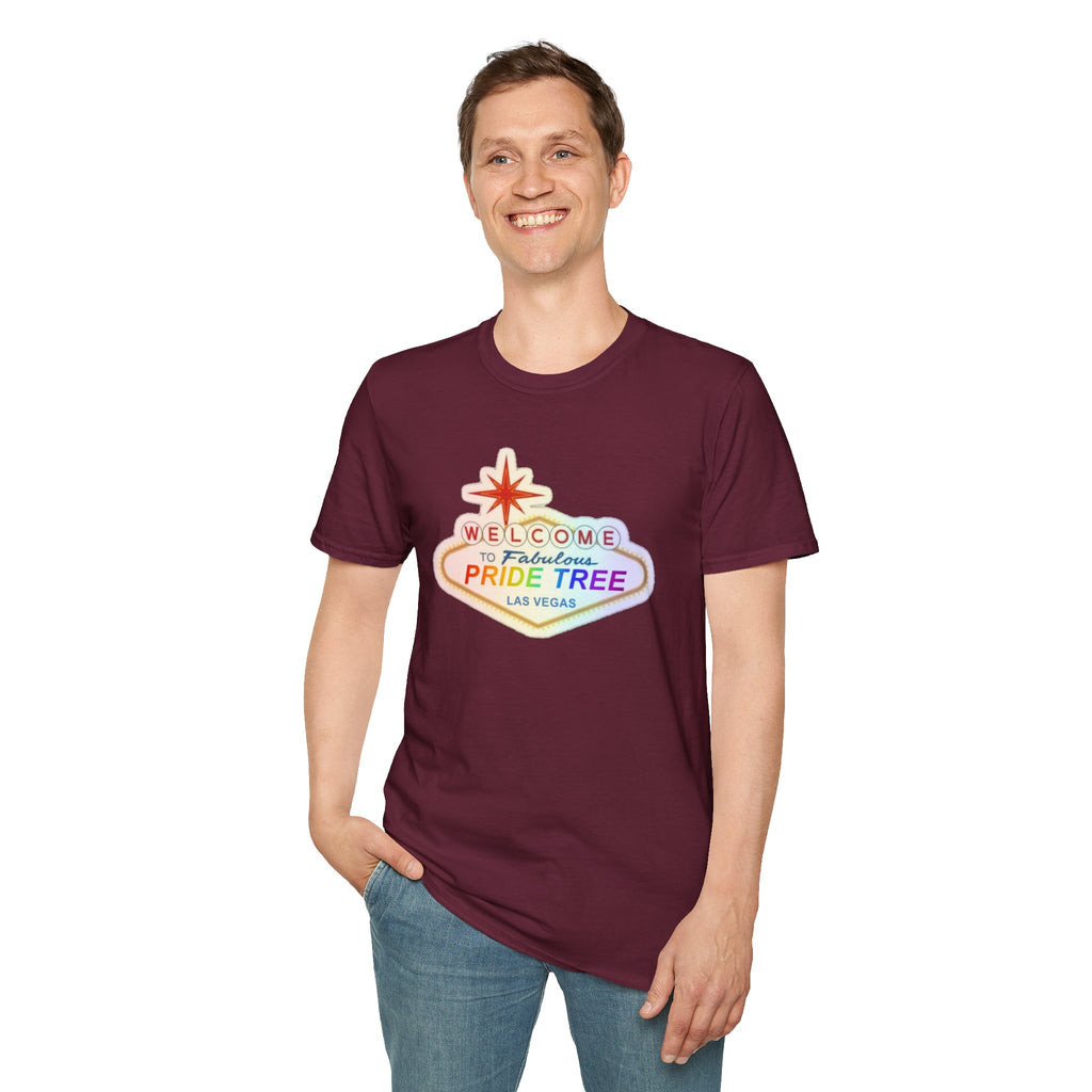 Welcome to Fabulous Pride Tree Las Vegas T-Shirt