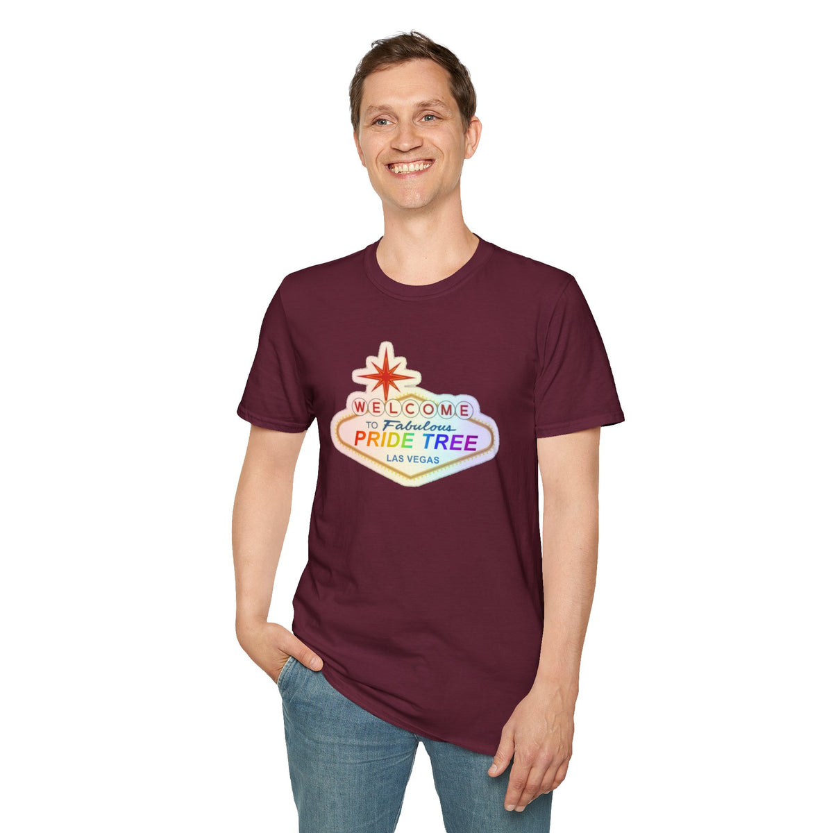 Welcome to Fabulous Pride Tree Las Vegas T-Shirt