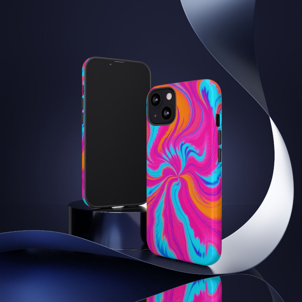 Psychedelic Swirl Tough Phone Case for iPhone