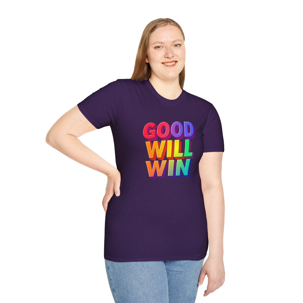 Rainbow Good Will Win T-shirt