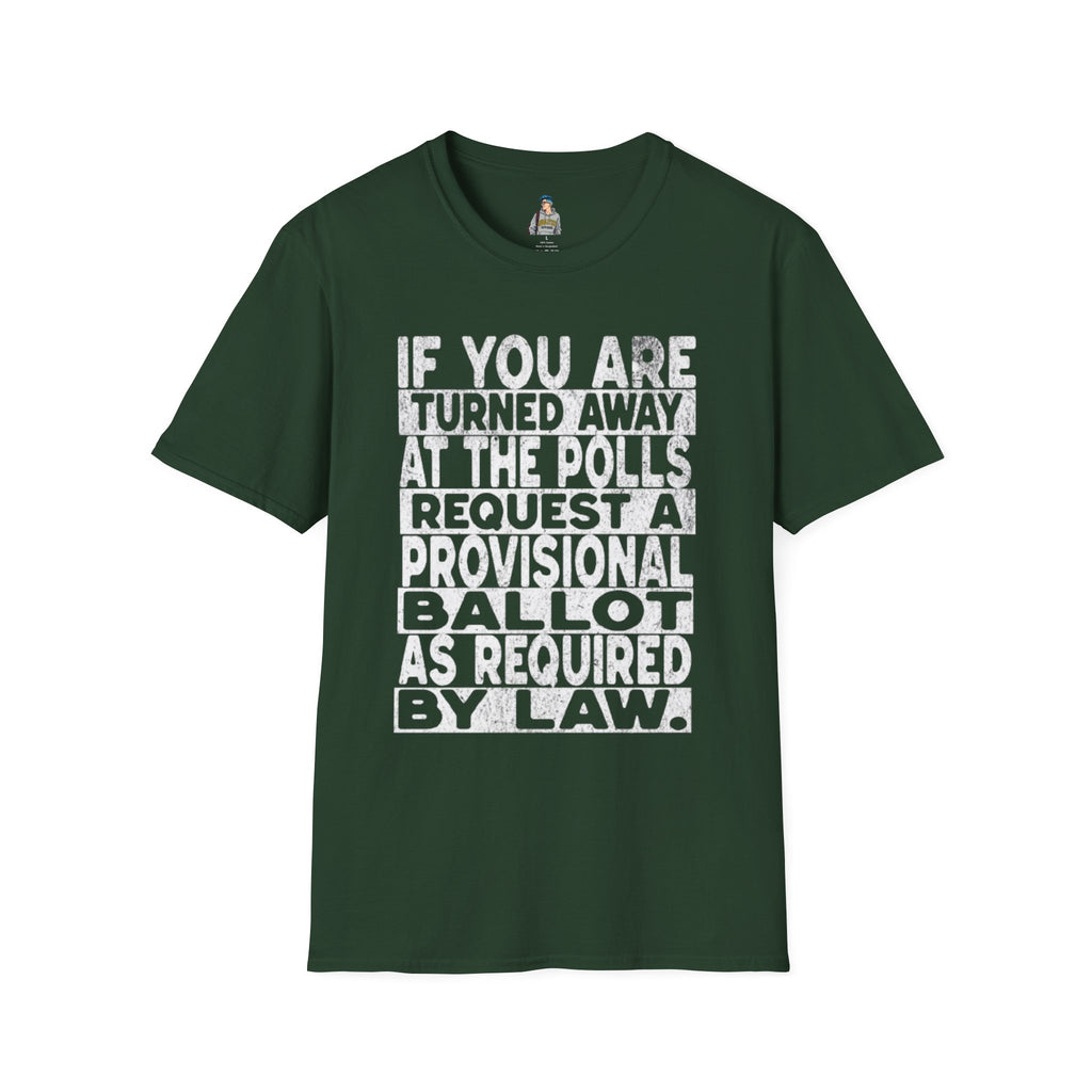 Know Your Rights Voter English T-Shirt