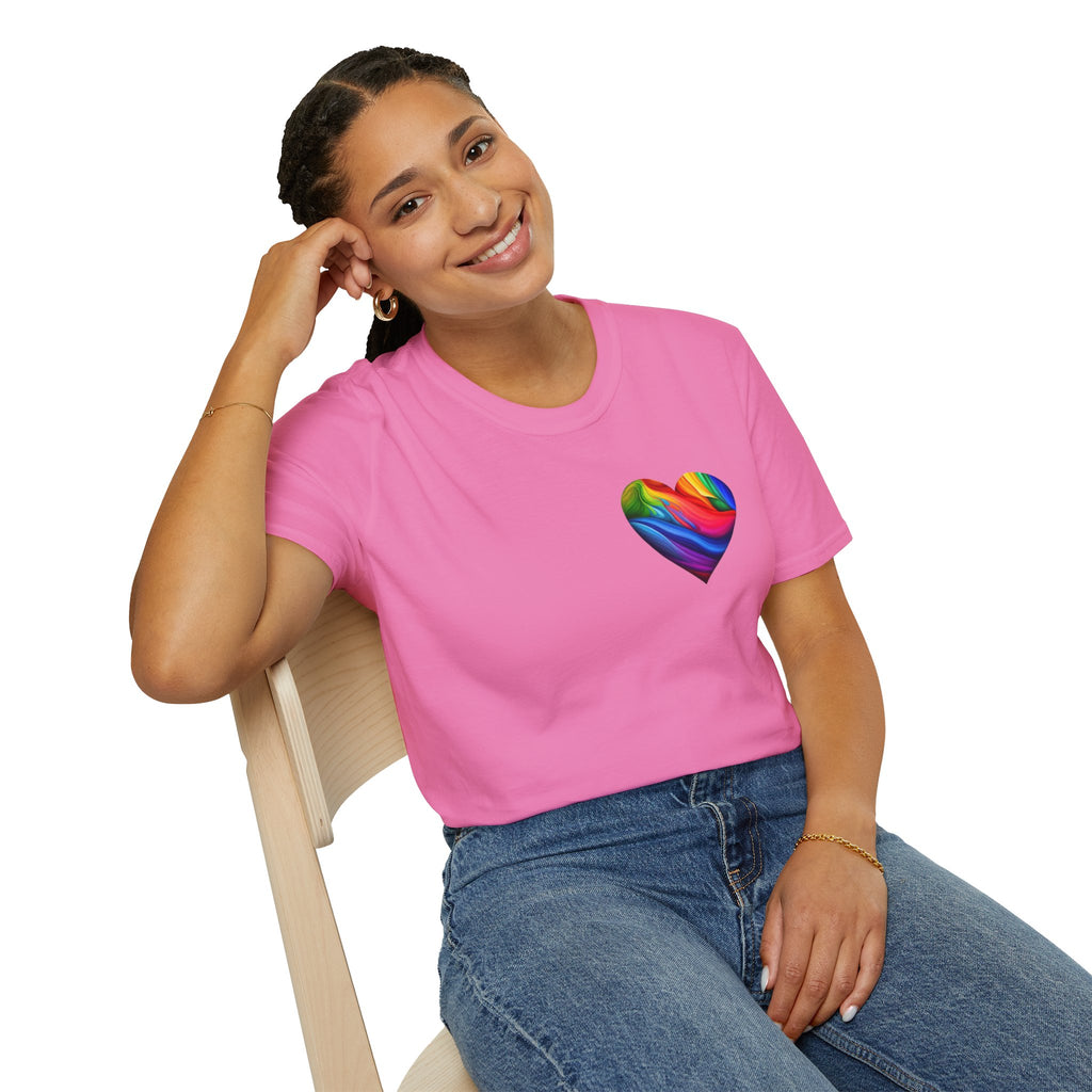 Pride Heart Design T-shirt