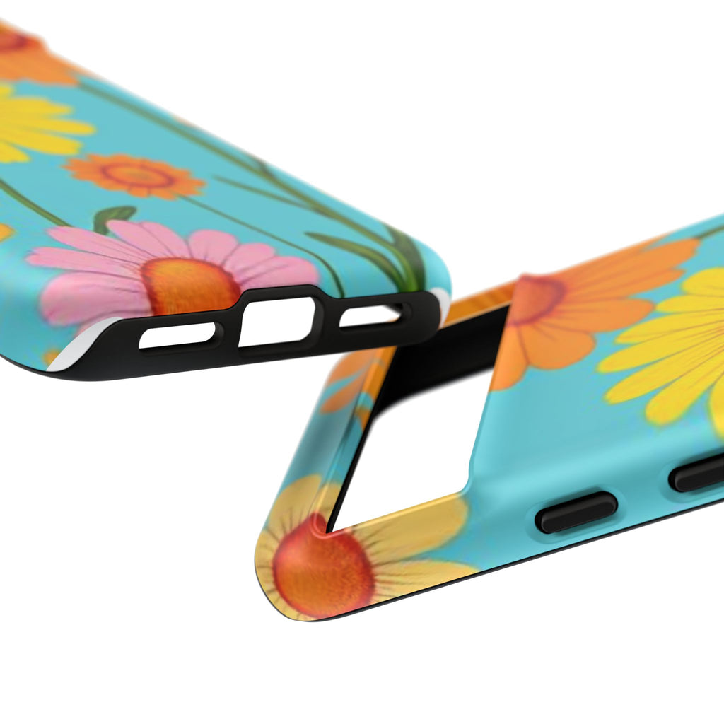 Floral Daisy Tough Case for Android