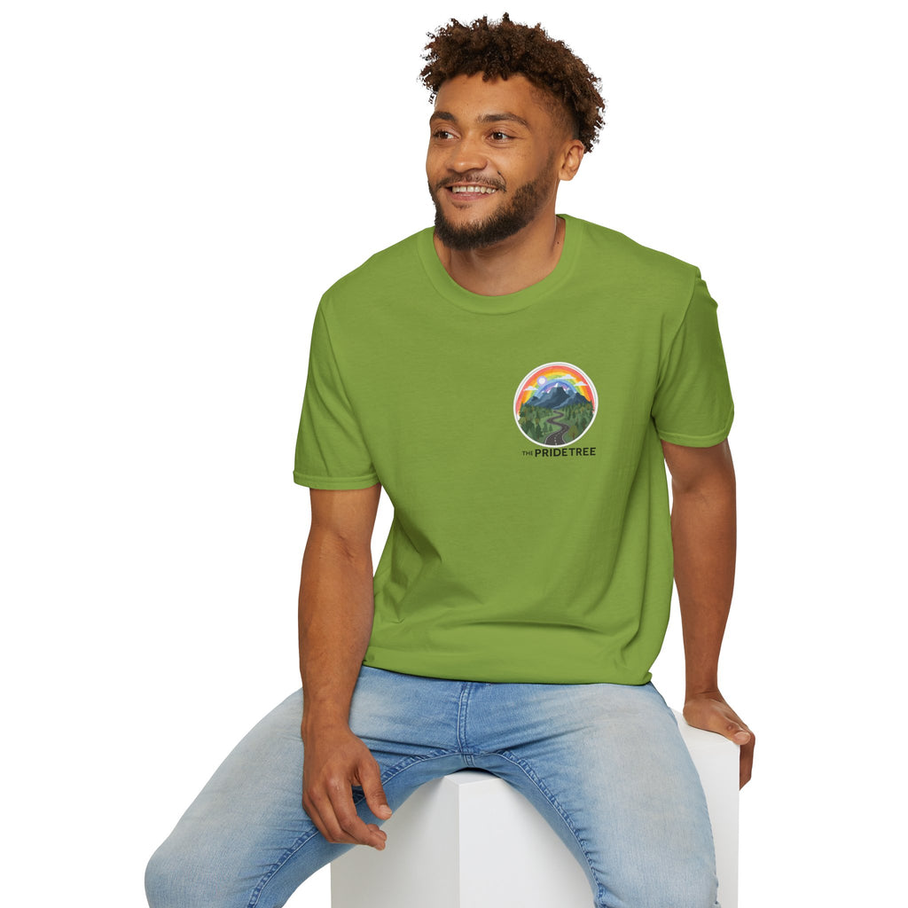 Pride Tree Las Vegas Mountain Graphic T-Shirt