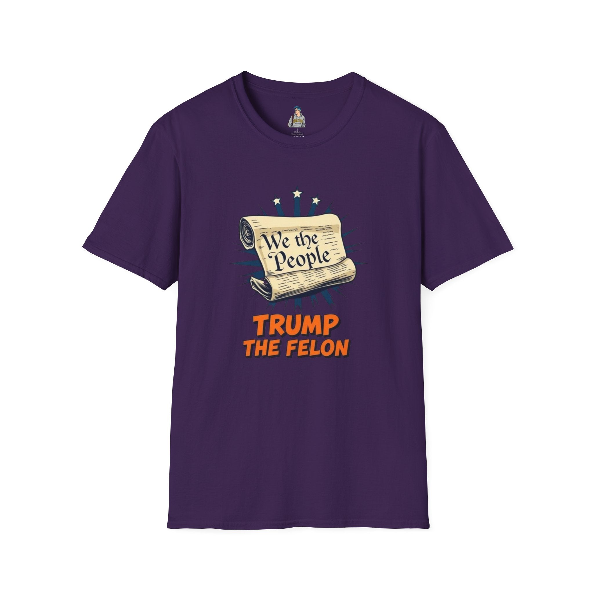 Unisex Softstyle T-Shirt - We the People Trump the Felon Tee