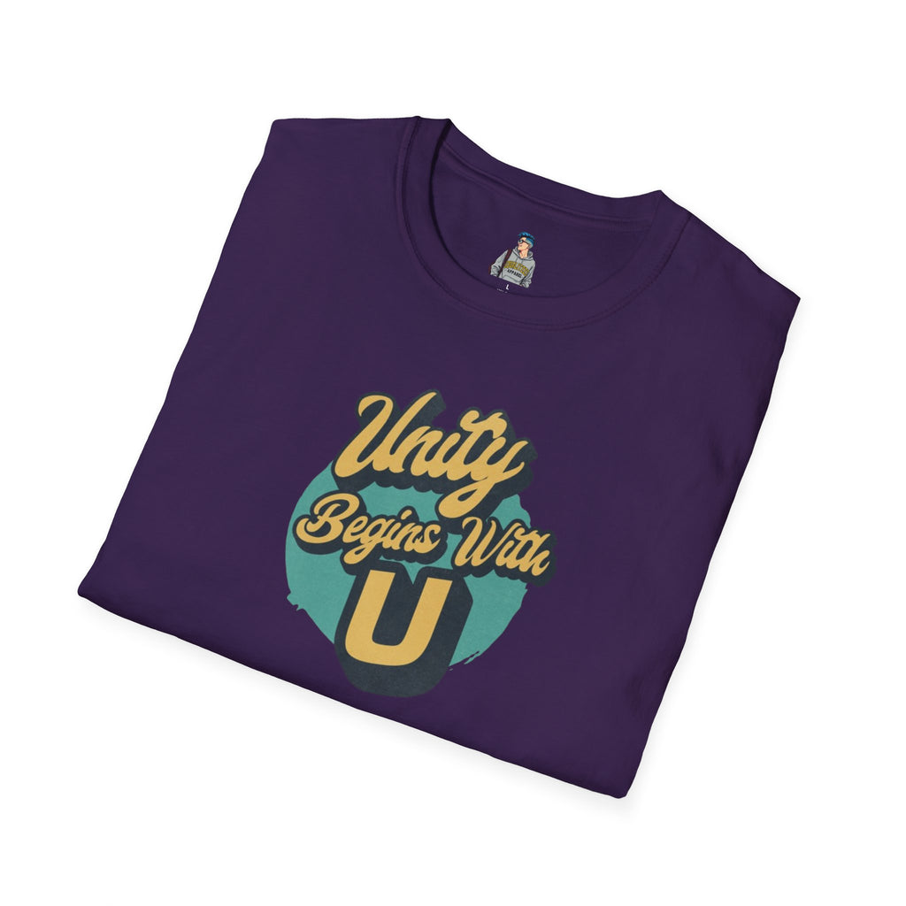 Unity Begins With U Unisex Softstyle T-Shirt