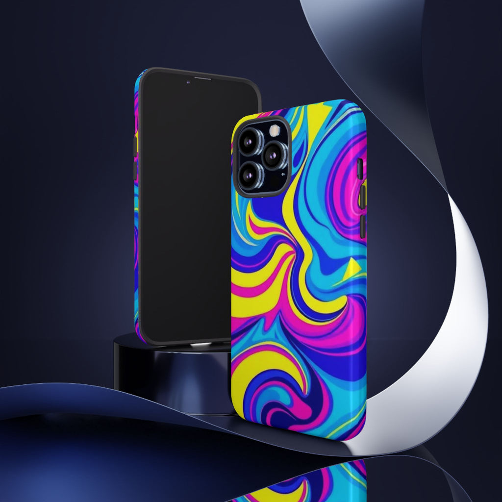 Psychedelic Swirl Tough Phone Case for iPhone