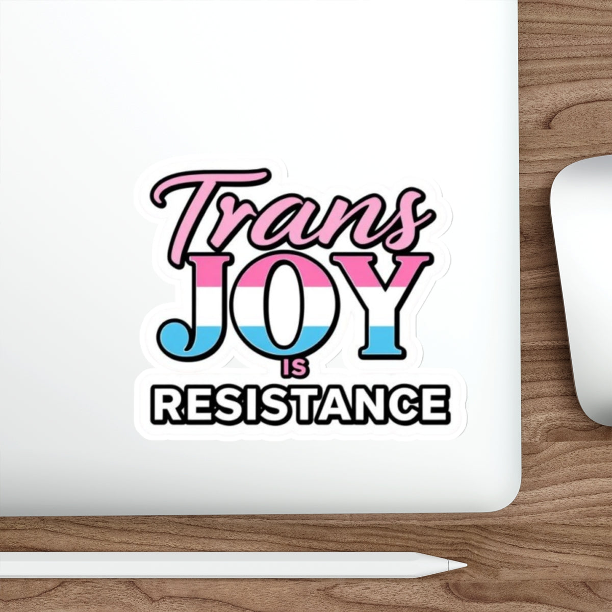 Die-Cut Stickers - TRANS JOY IS RESISTANCE