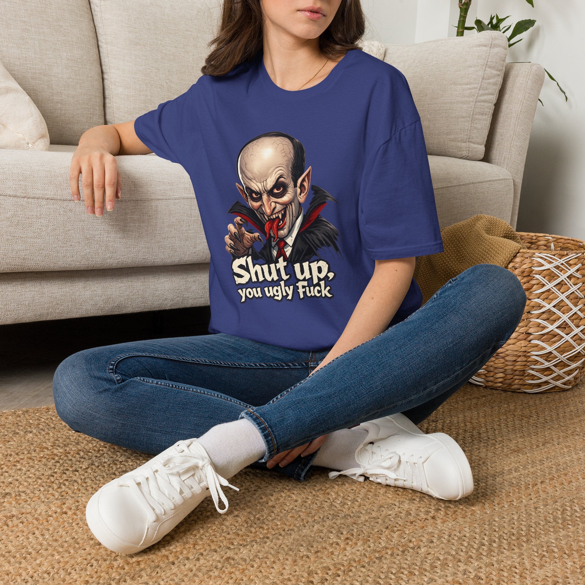 “Shut up, you ugly fuck” Funny graphic tee