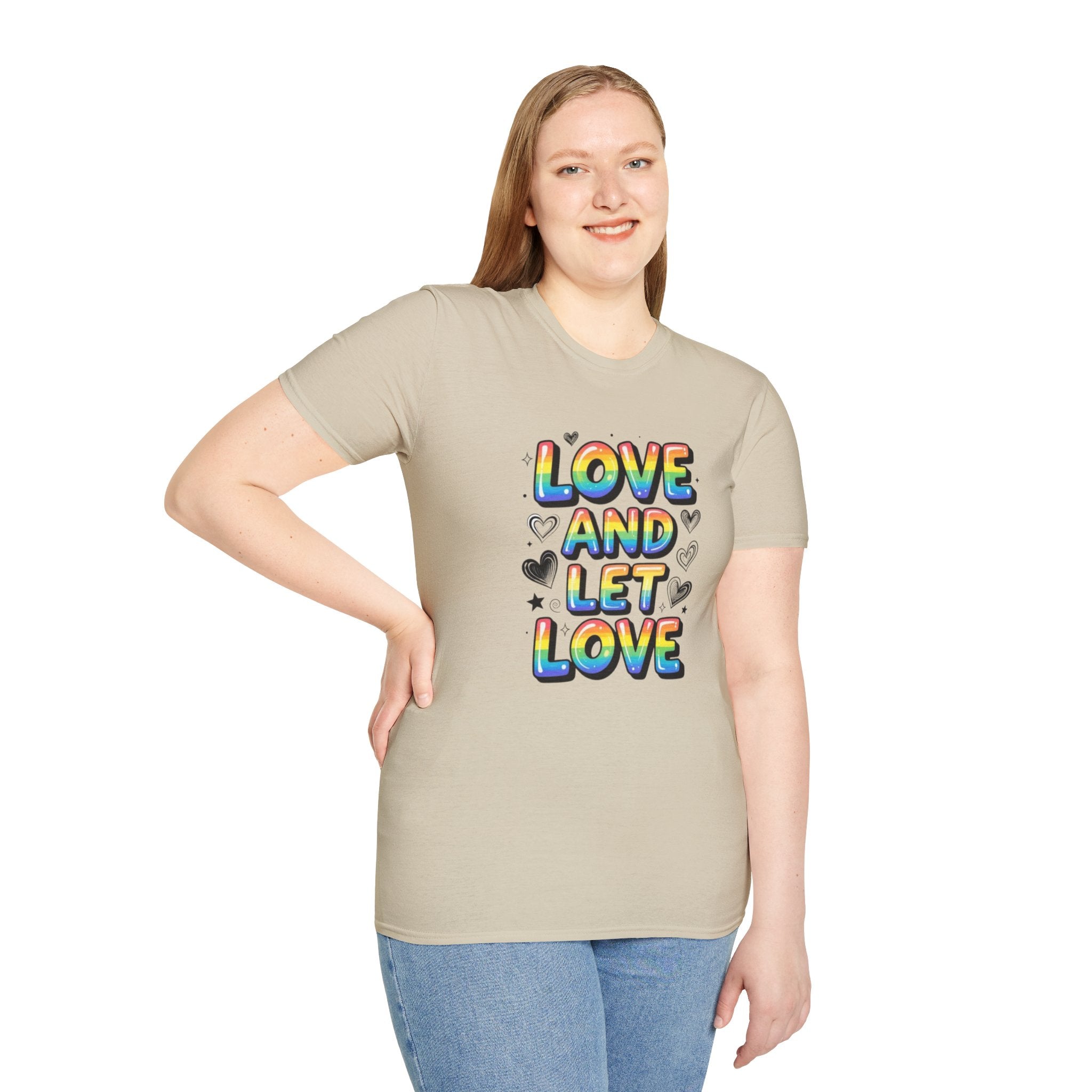 Love & Let Love Inspirational T-Shirt