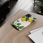 Lemon Blossom Tough Phone Case for iPhone