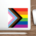 Die-Cut Stickers - Updated Pride Flag
