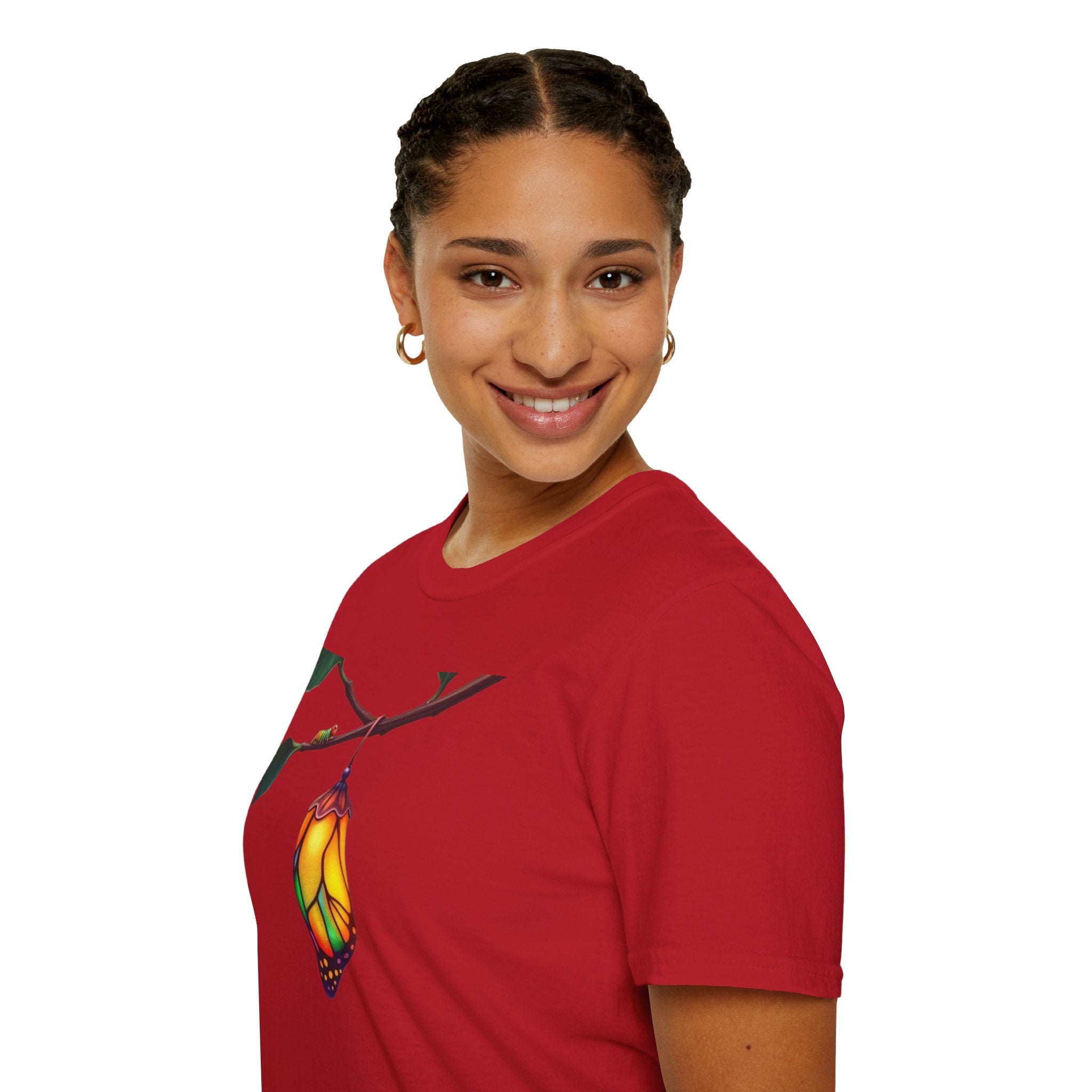 Rainbow Butterfly Cocoon Pride T-Shirt