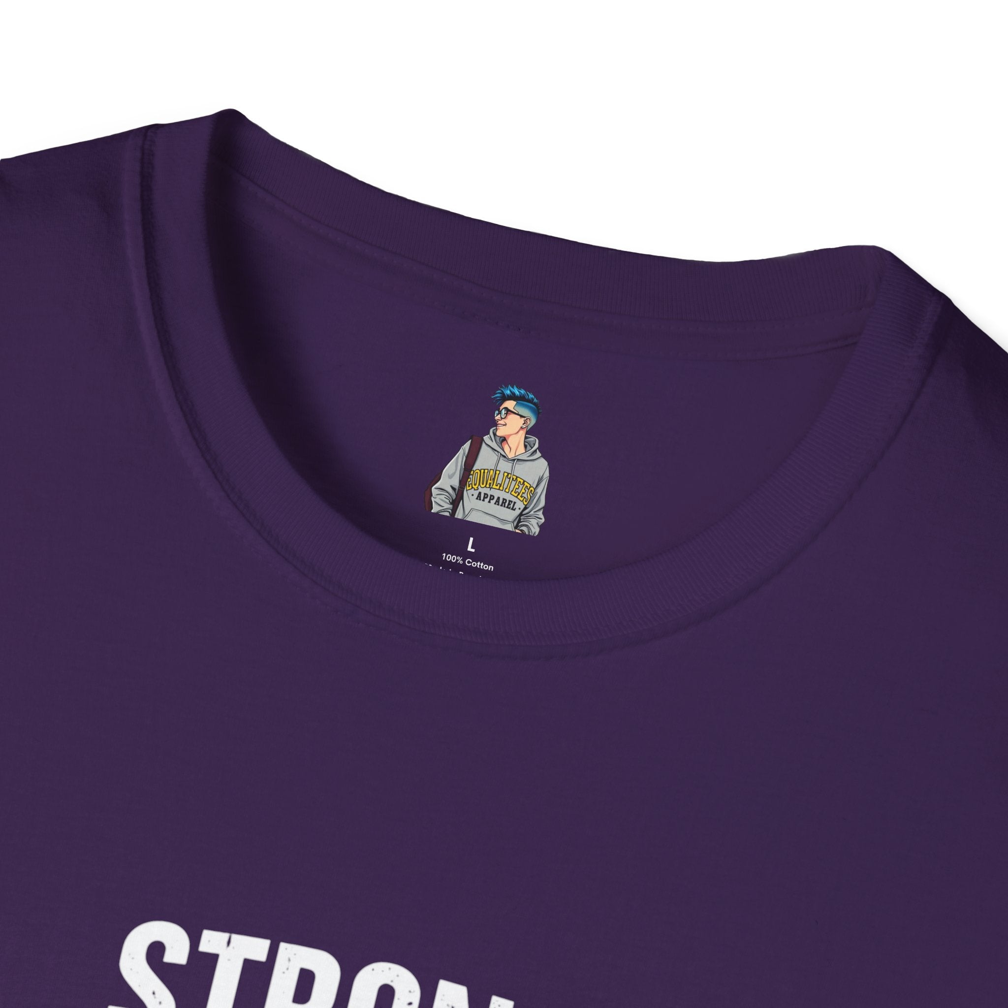 Strong Men Respect Women Statement Tee Unisex Softstyle T-Shirt