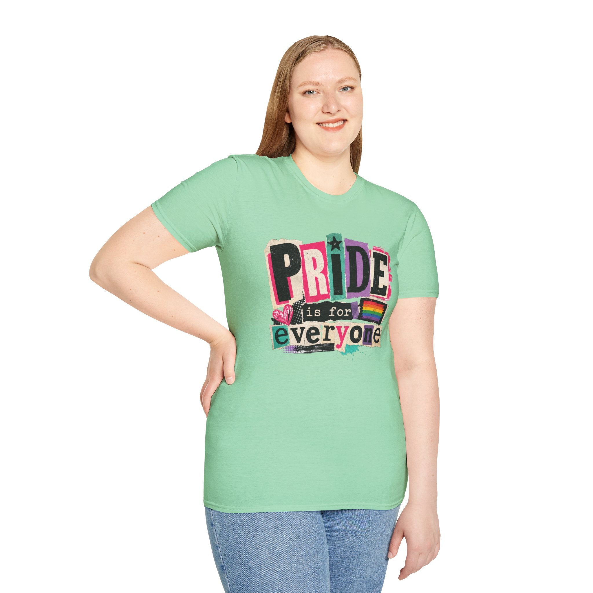 Pride Is for Everyone T-Shirt — Colorful LGBTQ+ Ally Tee