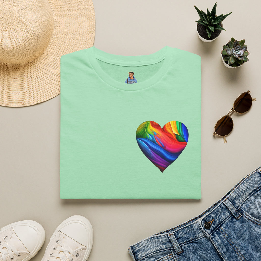 Pride Heart Design T-shirt