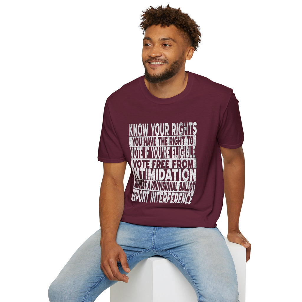 Know Your Voting Rights T-Shirt