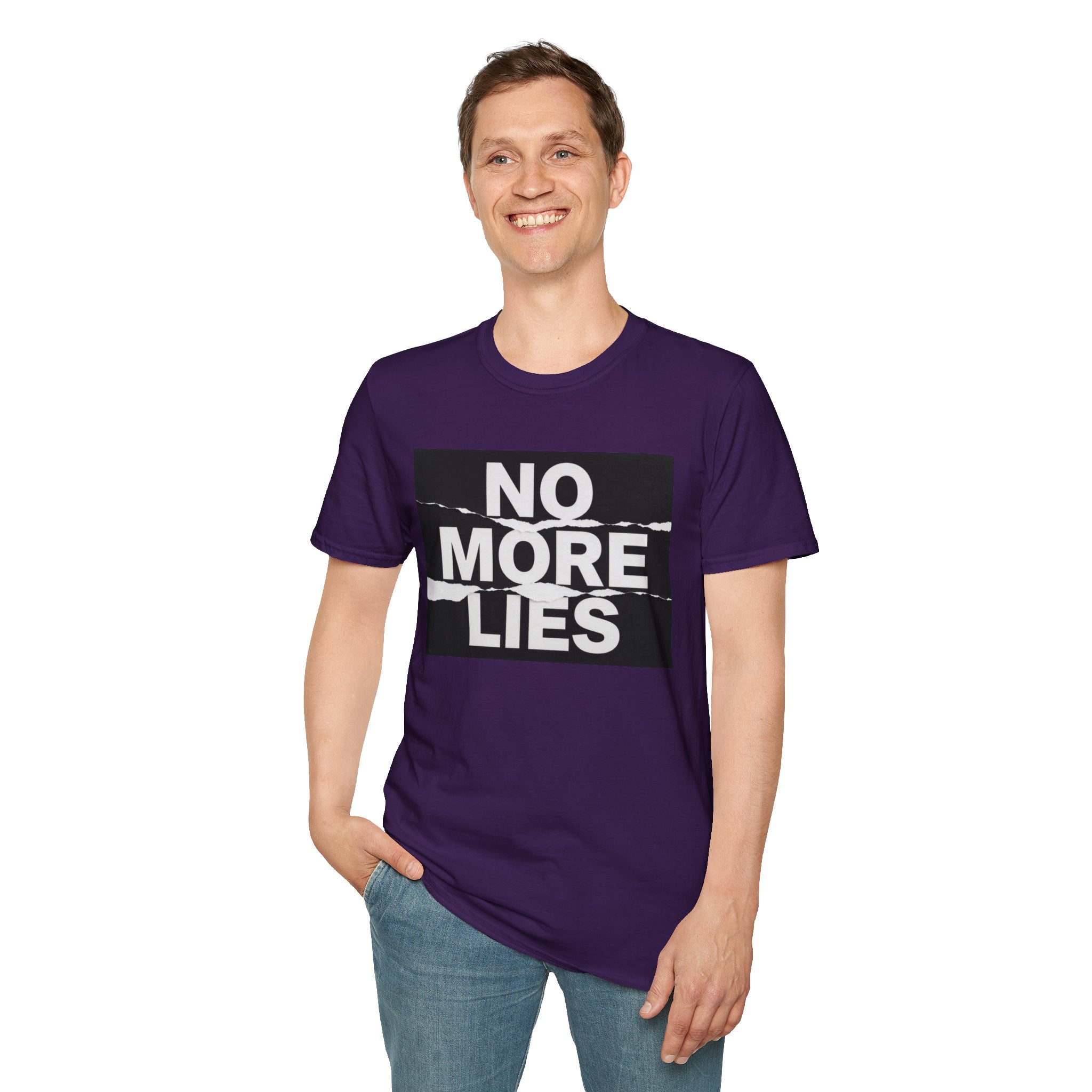 No More Lies T-Shirt — Bold Protest Graphic Tee