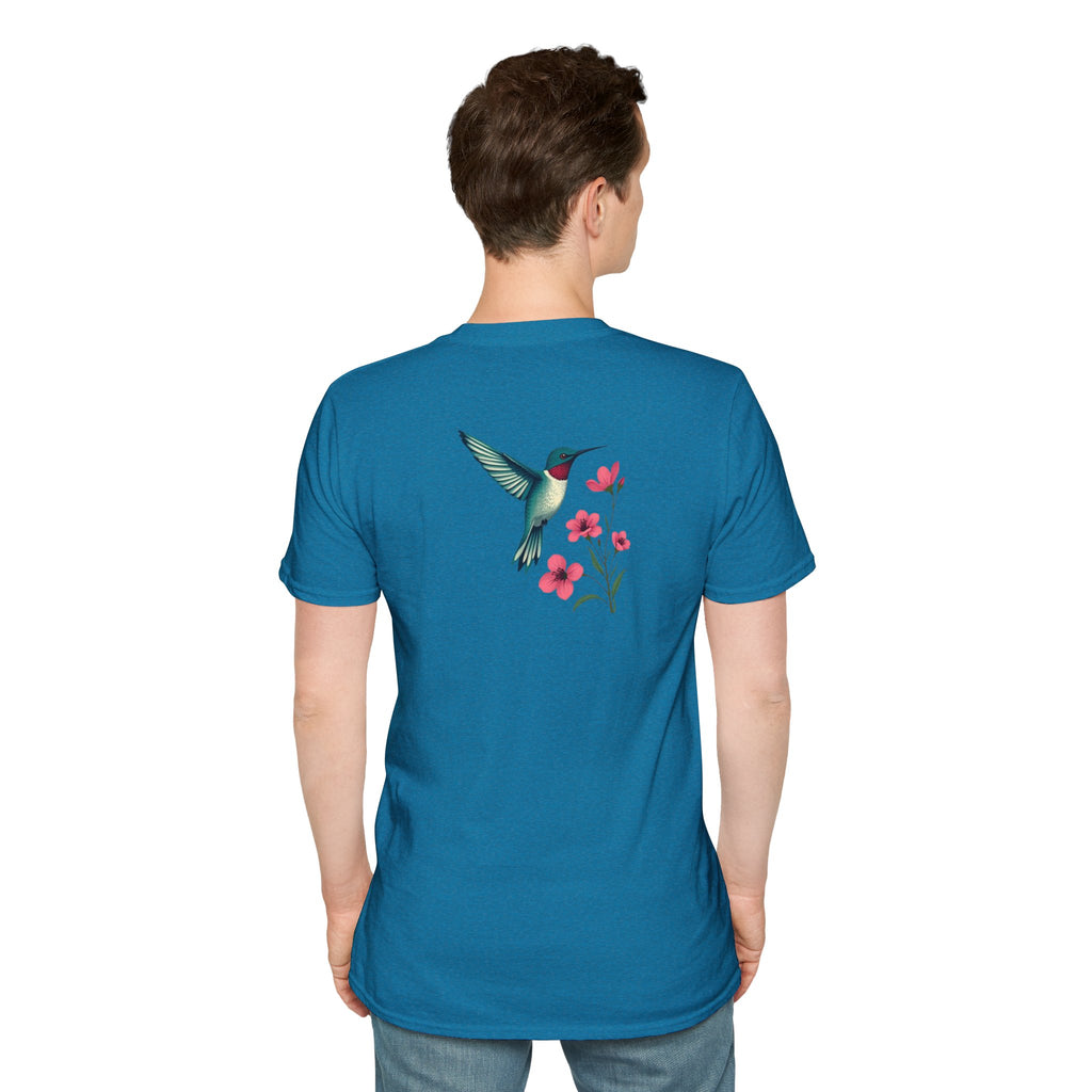 Floral Hummingbird T-Shirt