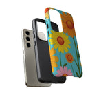 Floral Daisy Tough Case for Android