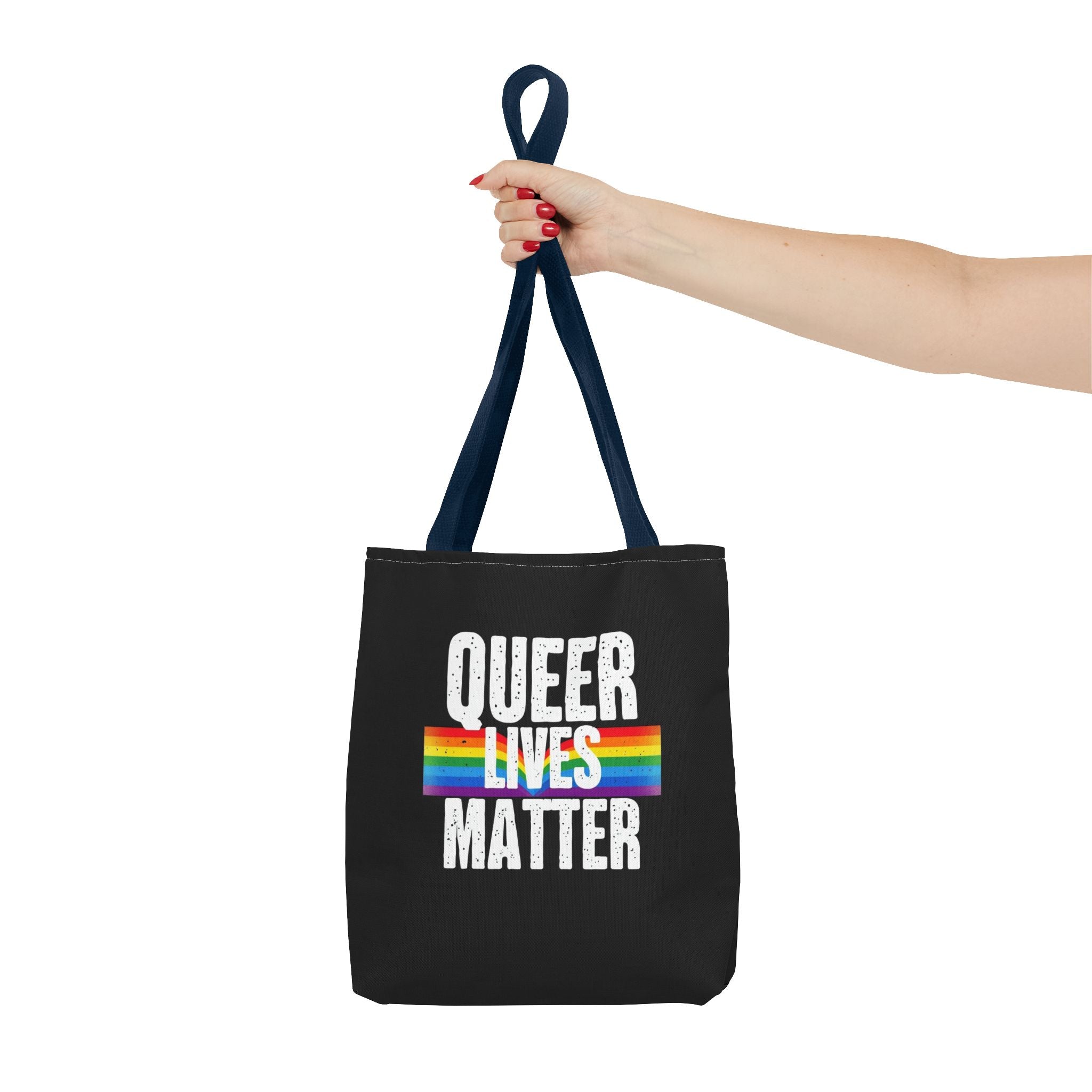Queer Lives Matter Tote Bag