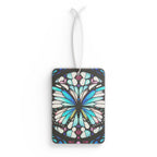 Stained Glass Butterfly Design - Car Air Freshener - Eclectic and Aromatic